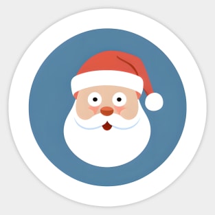 shock santa Sticker